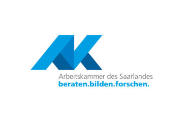 Logo Arbeitskammer des Saarlandes - beraten. bilden. forschen.
