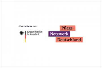 Logo Pflege-Netzwerk Deutschland - Eine Initiative vom Bundesministerium für Gesundheit