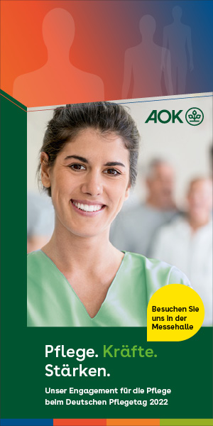DPT - AOK. Pflege. Kräfte. Stärken.