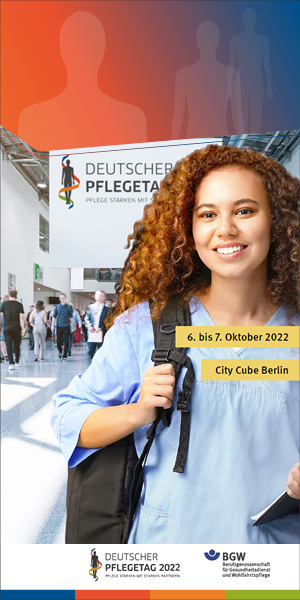 DPT - BGW auf dem Deutschen Pflegetag 2022