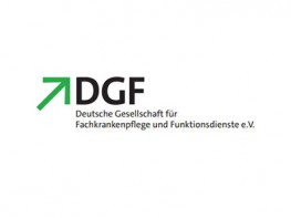 Logo DGF - Deutsche Gesellschaft für Fachkrankenpflege und Funktionsdienste e.V.