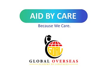 Logos - AID BY CARE und GLOBAL OVERSEAS
