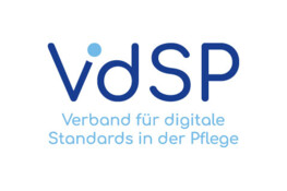 Logo Verband für digitale Standards in der Pflege (VdSP) e.V.